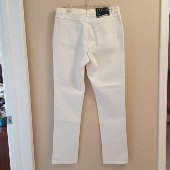 New FDJ French Dressing Jeans Olivia Slim leg Jeans 12 NWT - Picture 2 of 13